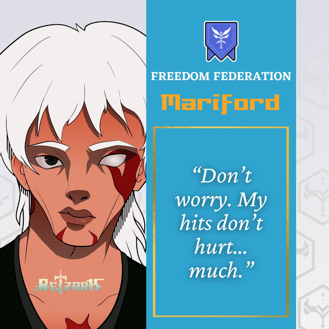 RetzarkGame's tweet photo. 🔫 Meet Mariford, the tough mercenary from the Freedom Federation. 💪 At 32 years old, he's a veteran of the Green Goliaths and a master trainer. 

Don't worry, his hits only hurt a little! 😜 

https://t.co/IbW1NuKCdx 

#MercenaryLife #Retzark #FreedomFederation 🚀 https://t.co/ttgO24T6vE