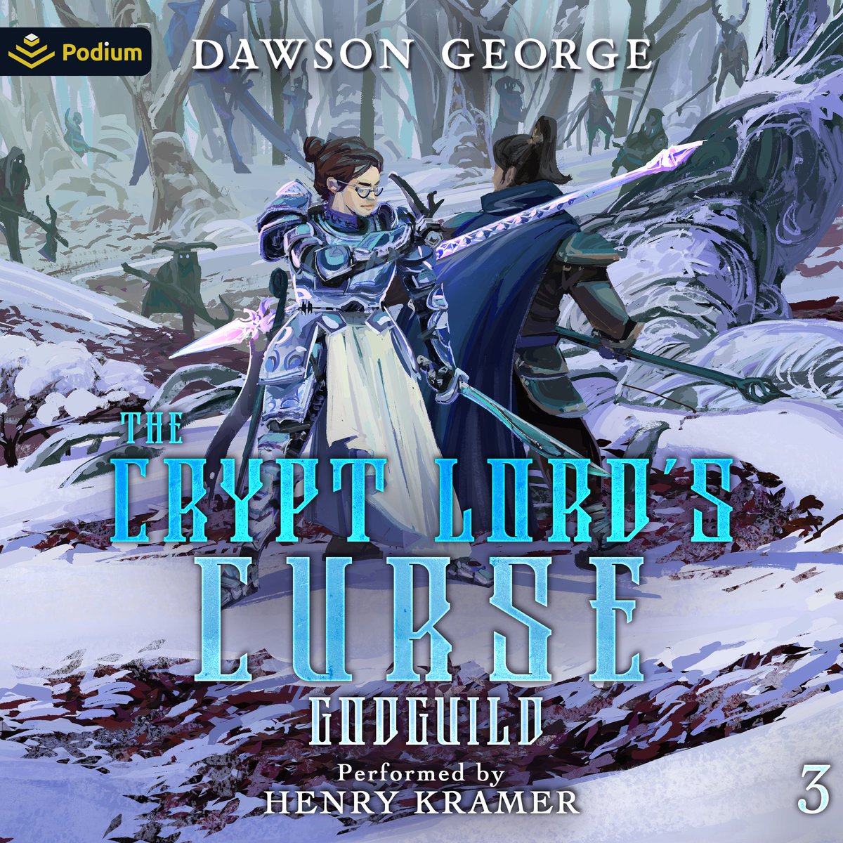hw_kramer's tweet photo. Hello everyone! I'm pleased to announce that one of my newest books, The Crypt Lord's Curse, Book 3, published by the wonderful @PodiumAudio is coming out on April 4th, which coincidentally is my wonderful sister @v_krame's birthday! https://t.co/a48ZaoZScV