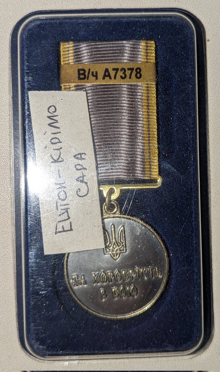 AshtonCirillo's tweet photo. Today I received medals for Courage in Battle and a Certificate of Honor for my actions and acts during the last month of combat against the Russian enemy. 

It is my greatest honor and privilege to serve ZSU and the people of Ukraine. https://t.co/YBK5TkpURR