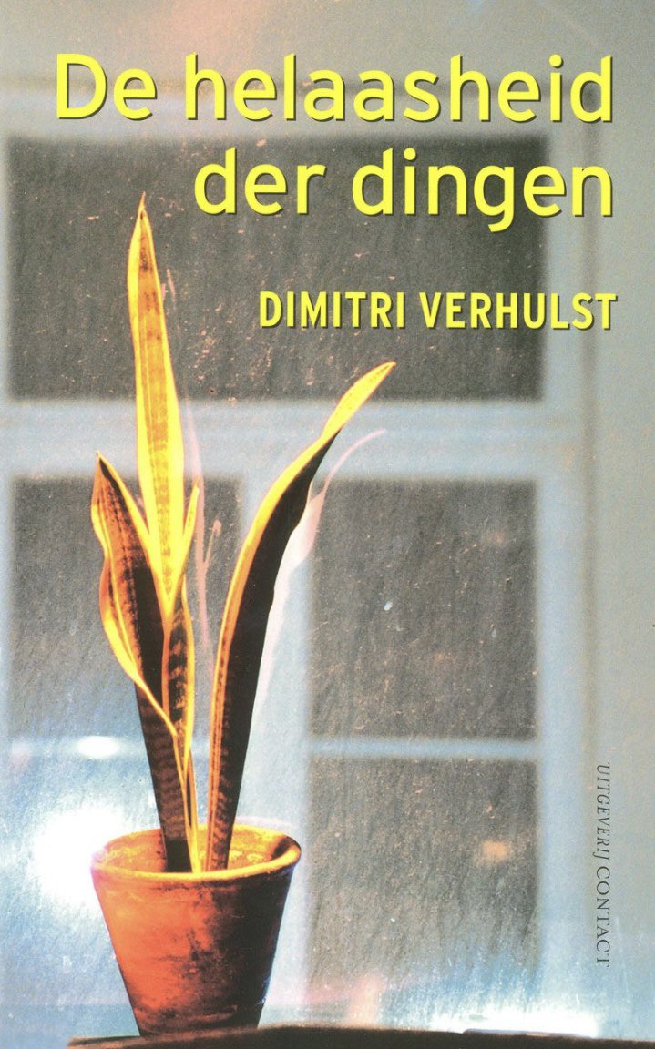 blaisetolky's tweet photo. Nog altijd het #mooiste boek
#Dehelaasheidderdingen #DimitriVerhulst @AtlasContact
Dit is de 58e druk https://t.co/p27eUDfxuD