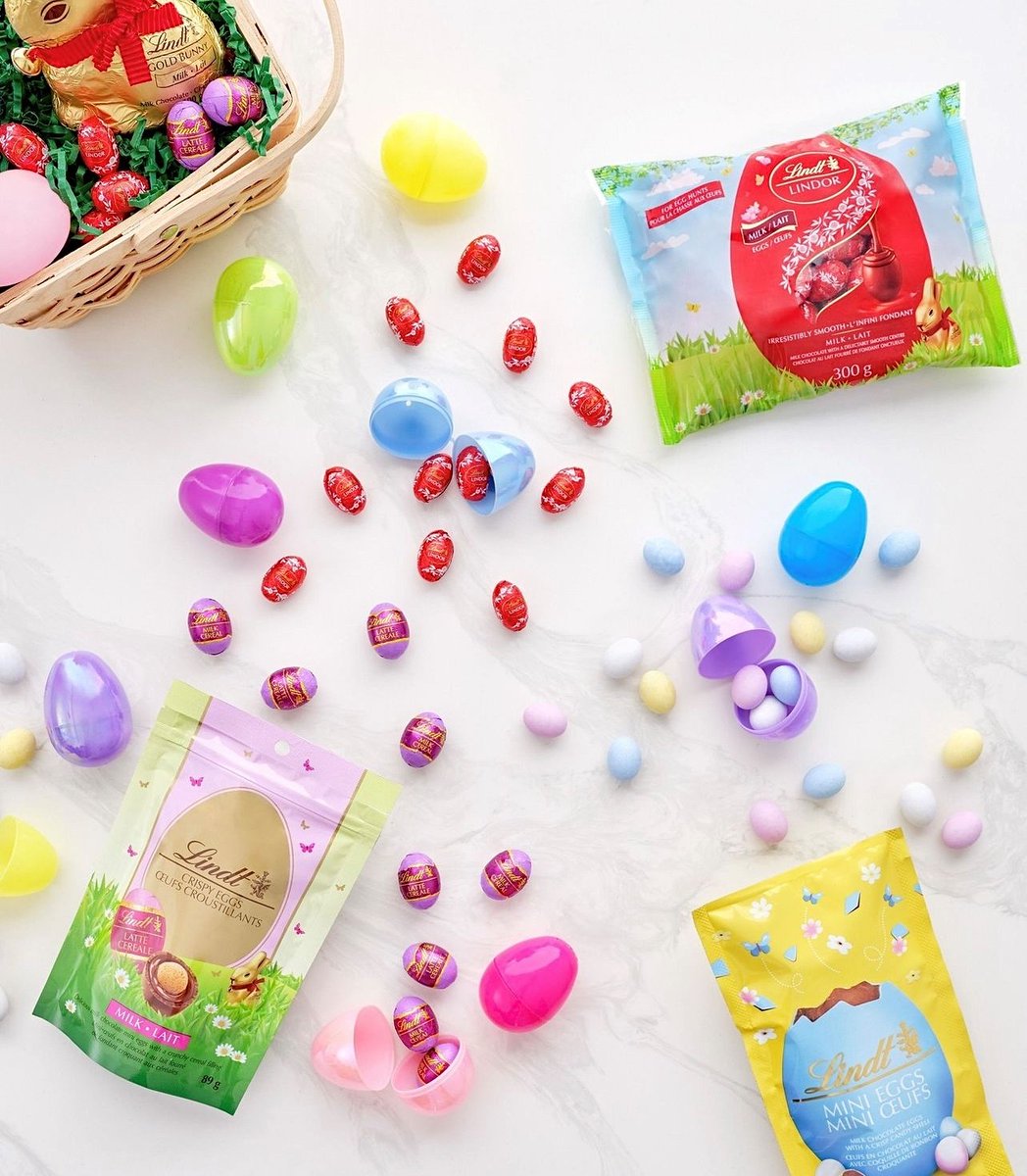 The Lindt Easter goodies have arrived.😍  Stop by Lindt in Grasslands for all of your Easter basket chocolate! 🍫🐰
