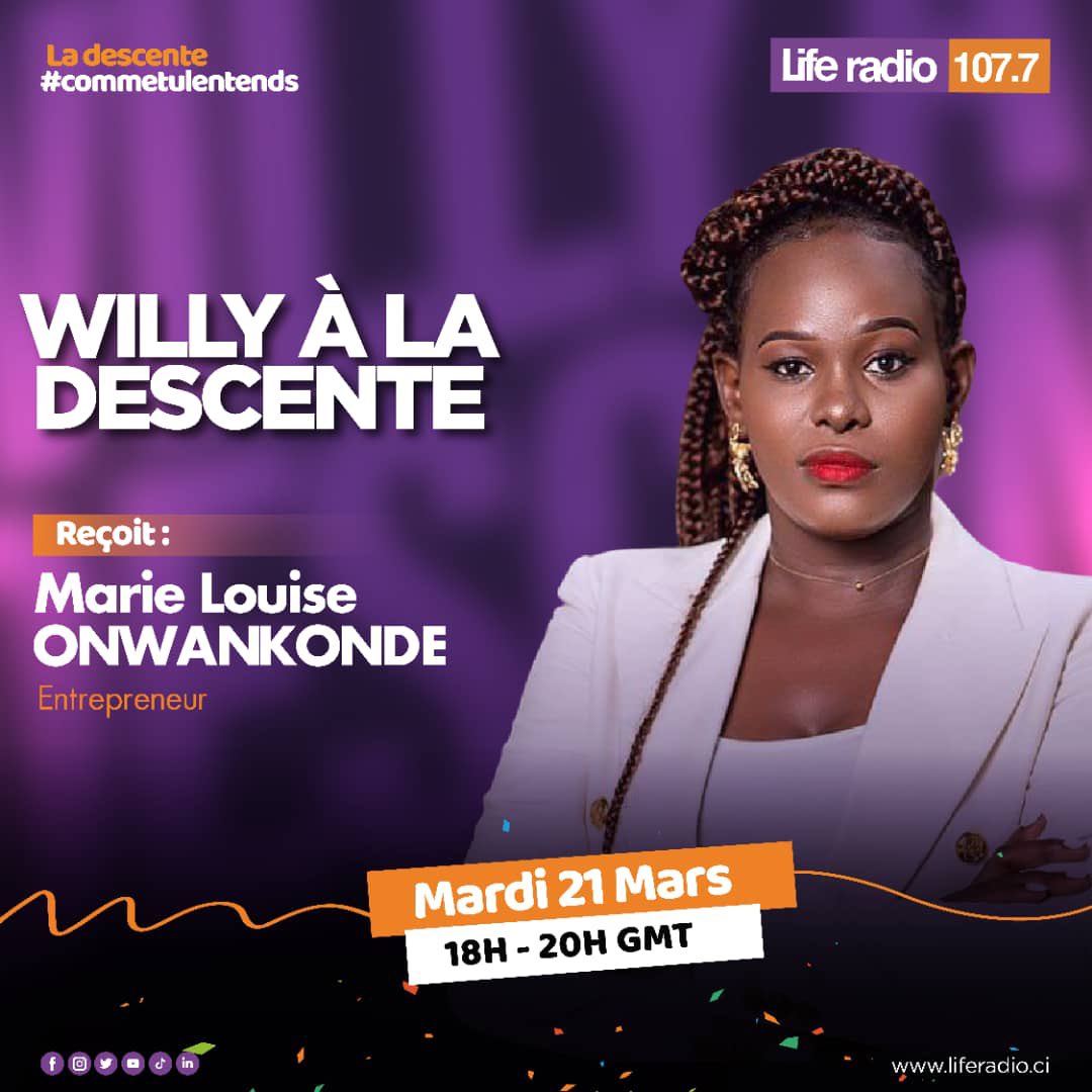 onwankonde's tweet image. 🎙️🔥A ce soir sur Life Radio avec Willy Dumbo dans l’émission "Willy à la descente"

⏰ RDV À 18H 
📻 Life Radio 107.7 FM
#willyaladescente #liferadio #commetulentends