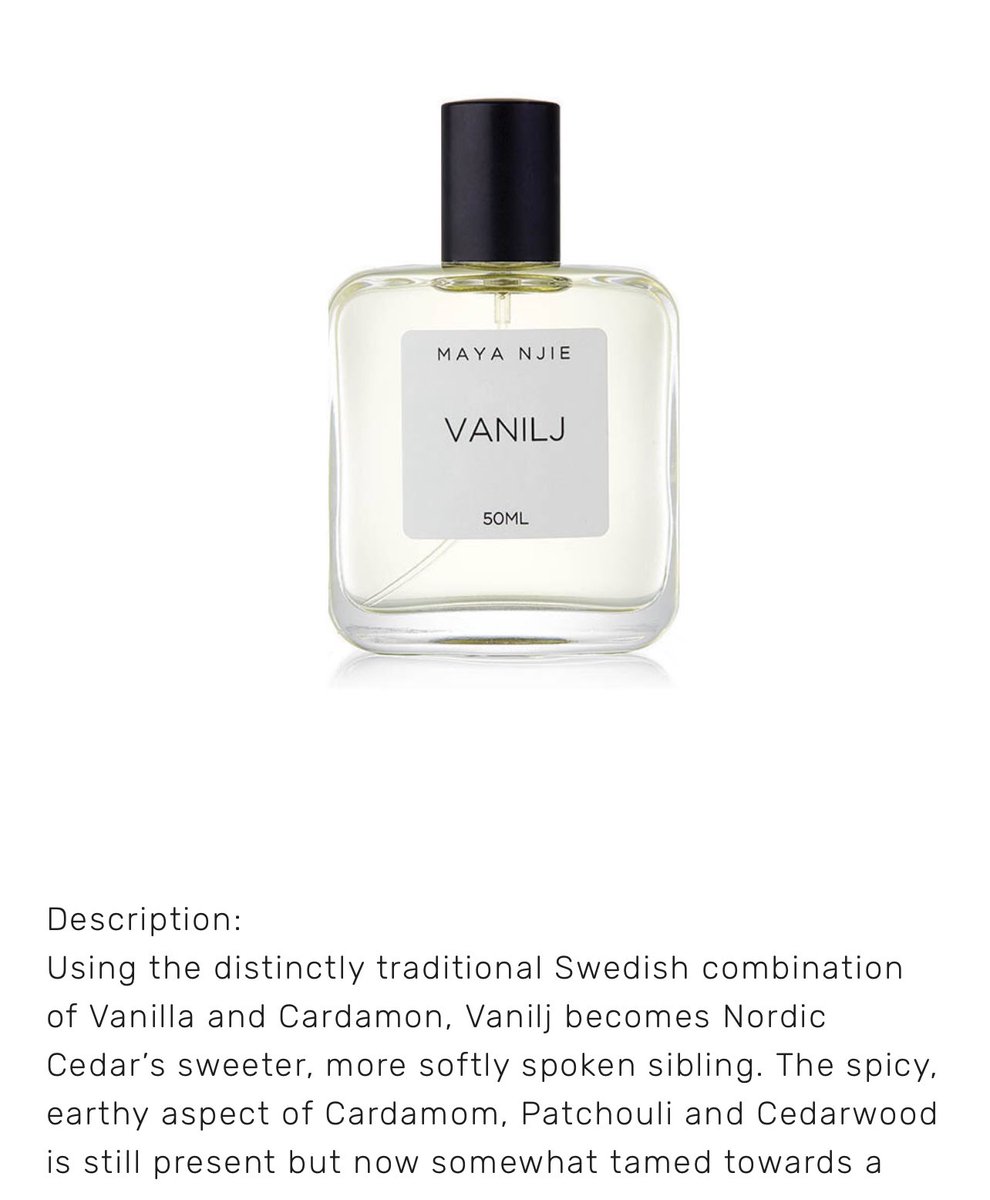 Maya Njie, another self taught perfumer! mayanjie.com