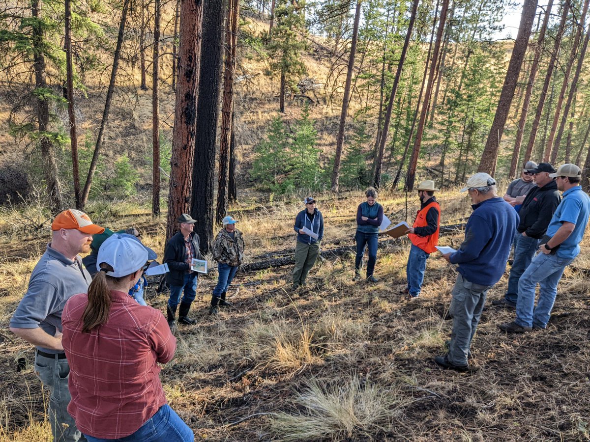 We are a proud partner with the Grant SWCD on the Grant Co. evac corridor & fuels mgmnt project that just received 9.9M for hazardous fuels reduction. @USDA Community #Wildfire Defense Grants! 👉fs.usda.gov/managing-land/…