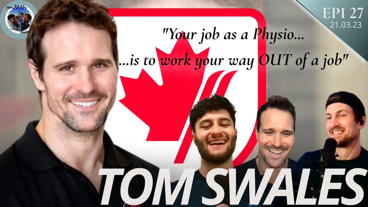rsspodcast_'s tweet photo. 🚨EPI 27 🎙️ Ft. Tom Swales 🚨🇨🇦

✔️ How to build culture
✔️ Teaching, not just treating clients
✔️ Advanced Movement Therapy
✔️ What to look for in a Physiotherapist
And TONS more. 

https://t.co/IcdngBbseg

#physio #careerdevelopment #culture https://t.co/ZZr00FPb4f