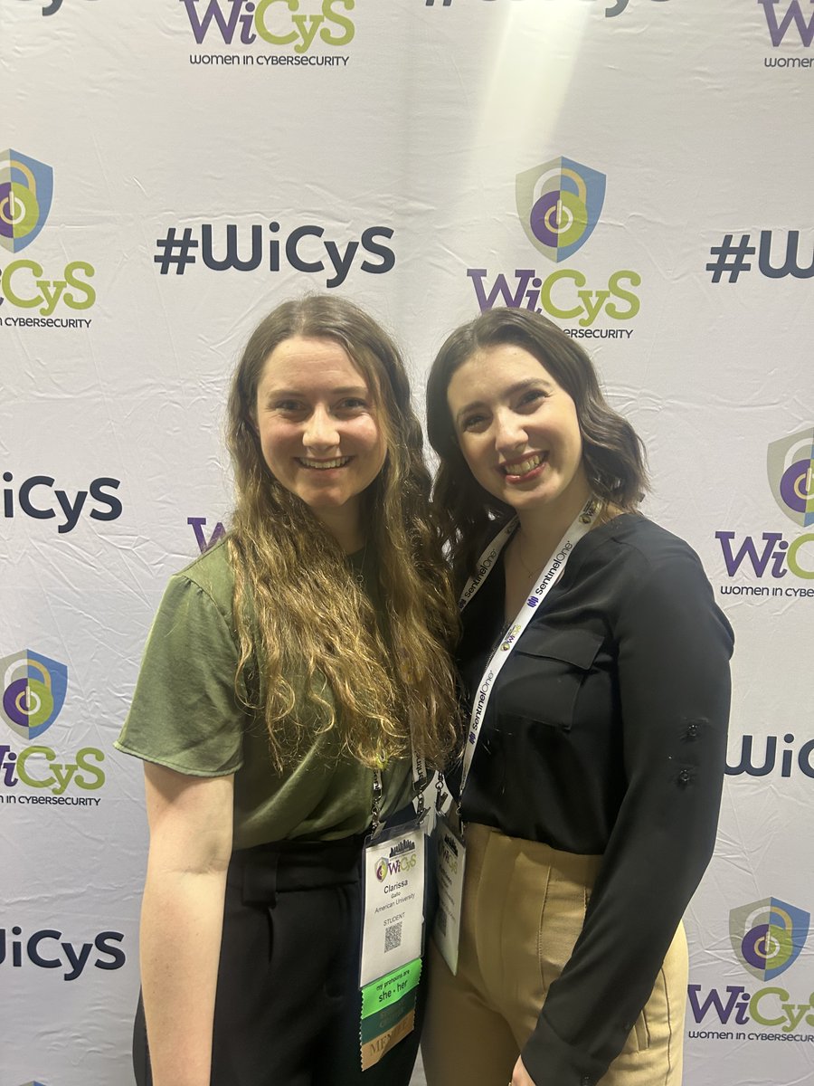 AUInclusiveTech's tweet photo. @AmericanU ITP had such a great time at #WiCyS2023 ! Thank you @WiCySorg for the platform to discuss inclusivity &amp; non-tech roles in the cybersecurity field. If interested, check out our website and join our community! @soc_connell @dianaburley @AUResearch https://t.co/WoNDRUy1iP https://t.co/J5DNpUorzs