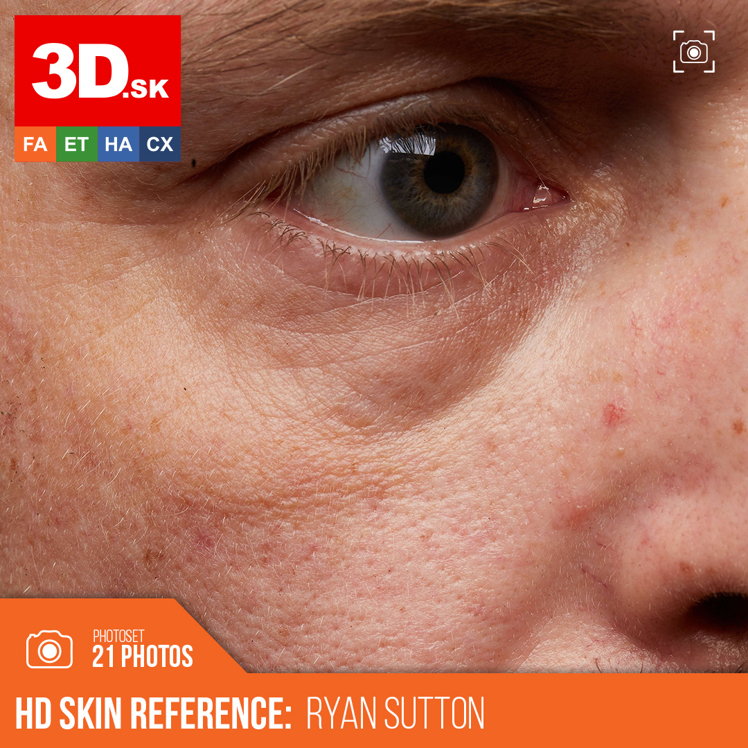 You can capture even the smallest detail with our 2D HD Face skin textures. Only at 3Dsk, you'll find the best quality. 
bit.ly/HDFaceSkinText… 

#scanstudio #referenceforartist #femaleanatomy #reference #head #skin #hdskin #hd #anatomy #skintexture #polarizedphoto #faceskin