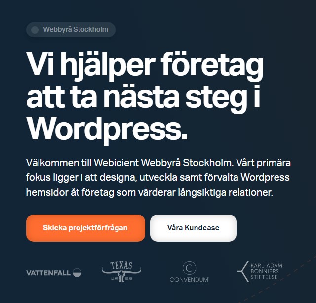Site : webicient.com
Platform : Wordpress
Pages : 4-5 
I created this website last year. Platform was wordpress and used hello elementor theme to design the site. 

Hire me: fiverr.com/share/A71BAa

#WordpressWebsite #WebsiteDesign #WordpressDevelopment  #BuildWebsite