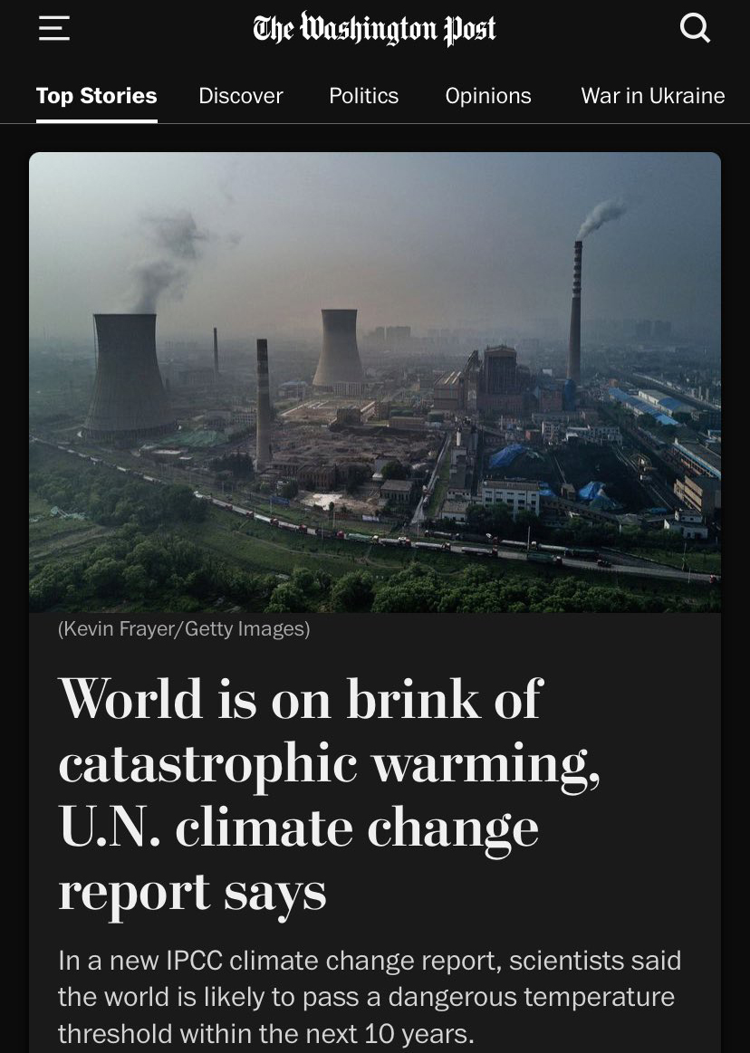 The world’s top scientists just published a “survival guide for humanity” that says we must cut global emissions in half by 2030 to avoid the worst of the climate crisis. 

So why did <a href="/POTUS/">President Donald J. Trump</a> approve a huge oil project that will produce 260 million metric tons of greenhouse gases?