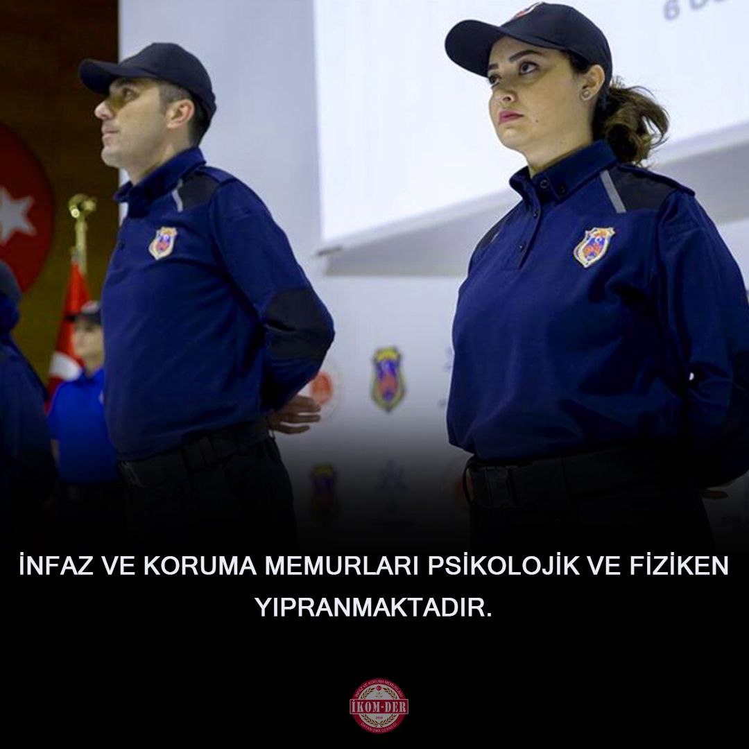 alperenumutt's tweet photo. İnfaz ve Koruma Memurları psikolojik ve fiziksel olarak yıpranmaktadır.

#şimdisırainfazkorumada https://t.co/zChuDXo2rg