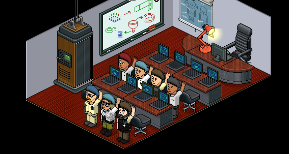 USDFHabbo's tweet image. USDF's EA department, OISA, has been on some incredible expeditions lately, and we were also very fortunate to receive some great visits lately. Greetings to the entire group floor! 👋