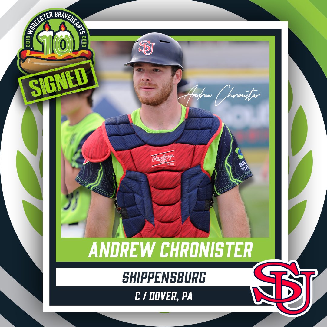 WooBaseball's tweet image. ⚾ ROSTER ANNOUNCEMENT 💚 
Wish a warm welcome back to our catcher, Andrew Chronister! Andrew will join us after his Junior season at @shippensburgU. 

We look forward to seeing more #SCTop10 highlight reels this summer behind the plate.👀