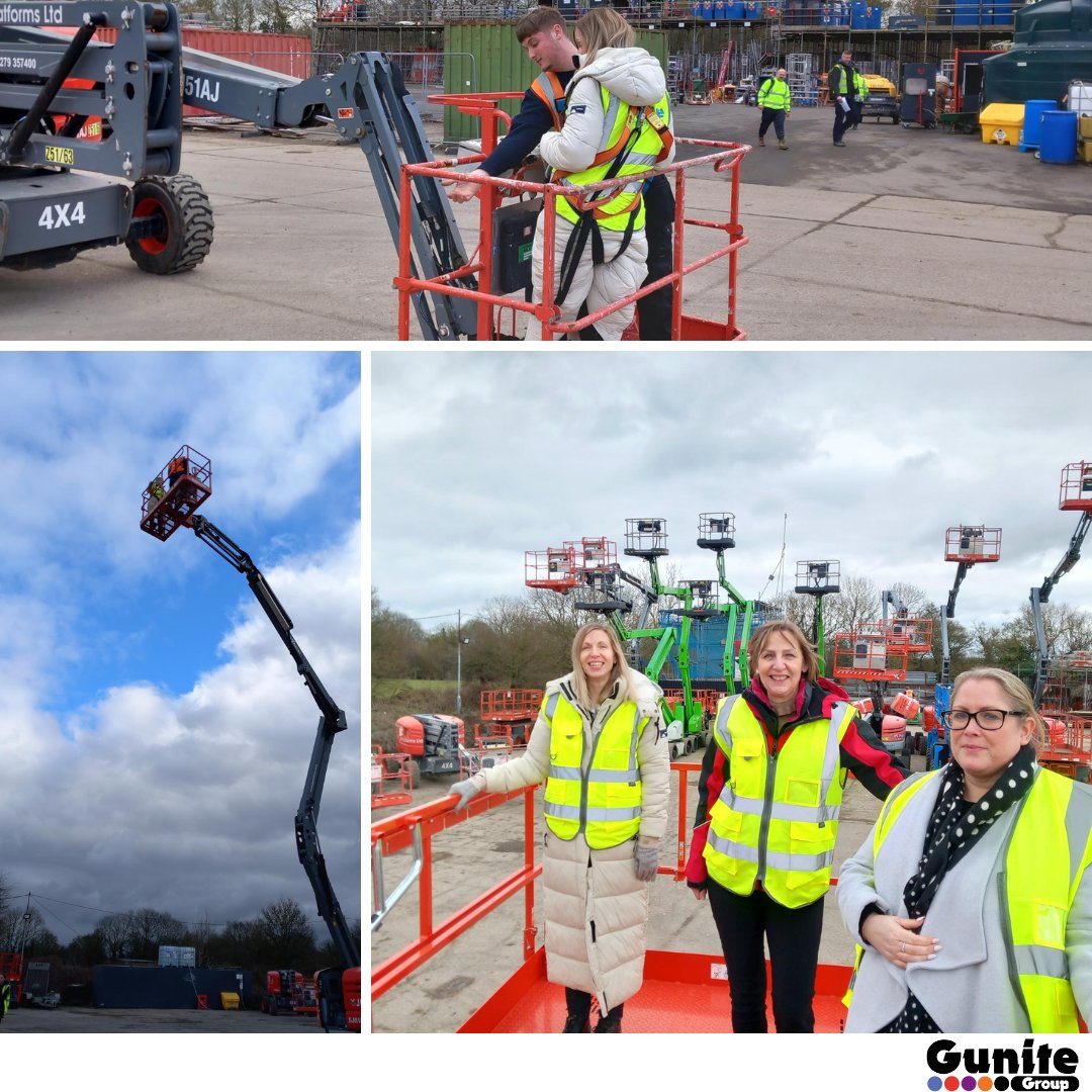 Gunite’s purchasing team recently visited JPS Group Services to expand their knowledge in plant equipment. They had 'hands-on' experience with some equipment, including going up in a scissor lift &amp; cherry picker.  
Thanks for having us JPS!
#purchasing #teamdayout #planthire