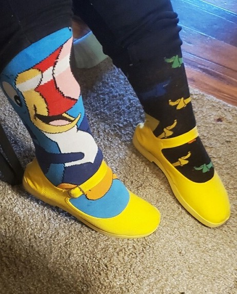 TheDrZMethod's tweet photo. Let's make every day a crazy socks day and embrace diversity in all its forms! Happy World Down Syndrome Day! 💙
. 
. 
. 
#CrazySocksDay #WDSD2023 #InclusionMatters https://t.co/6Nap4HPbxI