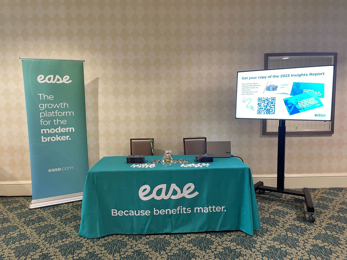 Do you happen to be in Orlando for the @Humana Specialty Sales Conference? 🧐 What a coincidence, we're here too! 😉 Come on by our booth to see some friendly Ease faces. ✨ ow.ly/92TB50N5uC2