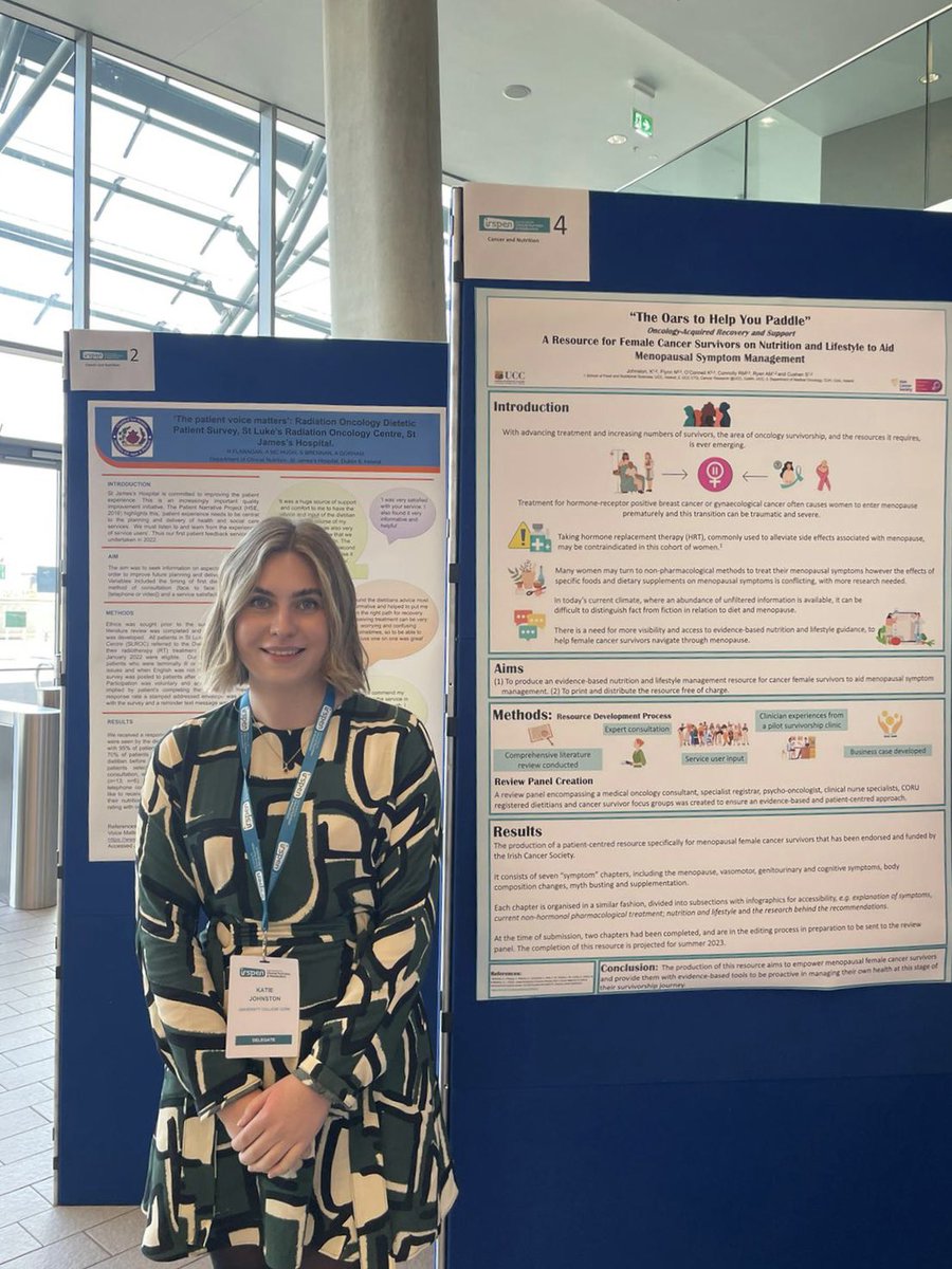 Katie Johnston RD (@katie_j80) on Twitter photo An absolutely fantastic day at #IrSPEN2023 Some great food for thought on sarcopenia, cancer care gaps and malnutrition screening tools. Absolutely delighted to have been shortlisted for the Innovation Award for my accepted poster presentations ☺️ <a href="/sam_cushen/">Samantha Cushen PhD RD</a> An absolutely fantastic day at #IrSPEN2023 Some great food for thought on sarcopenia, cancer care gaps and malnutrition screening tools. Absolutely delighted to have been shortlisted for the Innovation Award for my accepted poster presentations ☺️ <a href="/sam_cushen/">Samantha Cushen PhD RD</a>