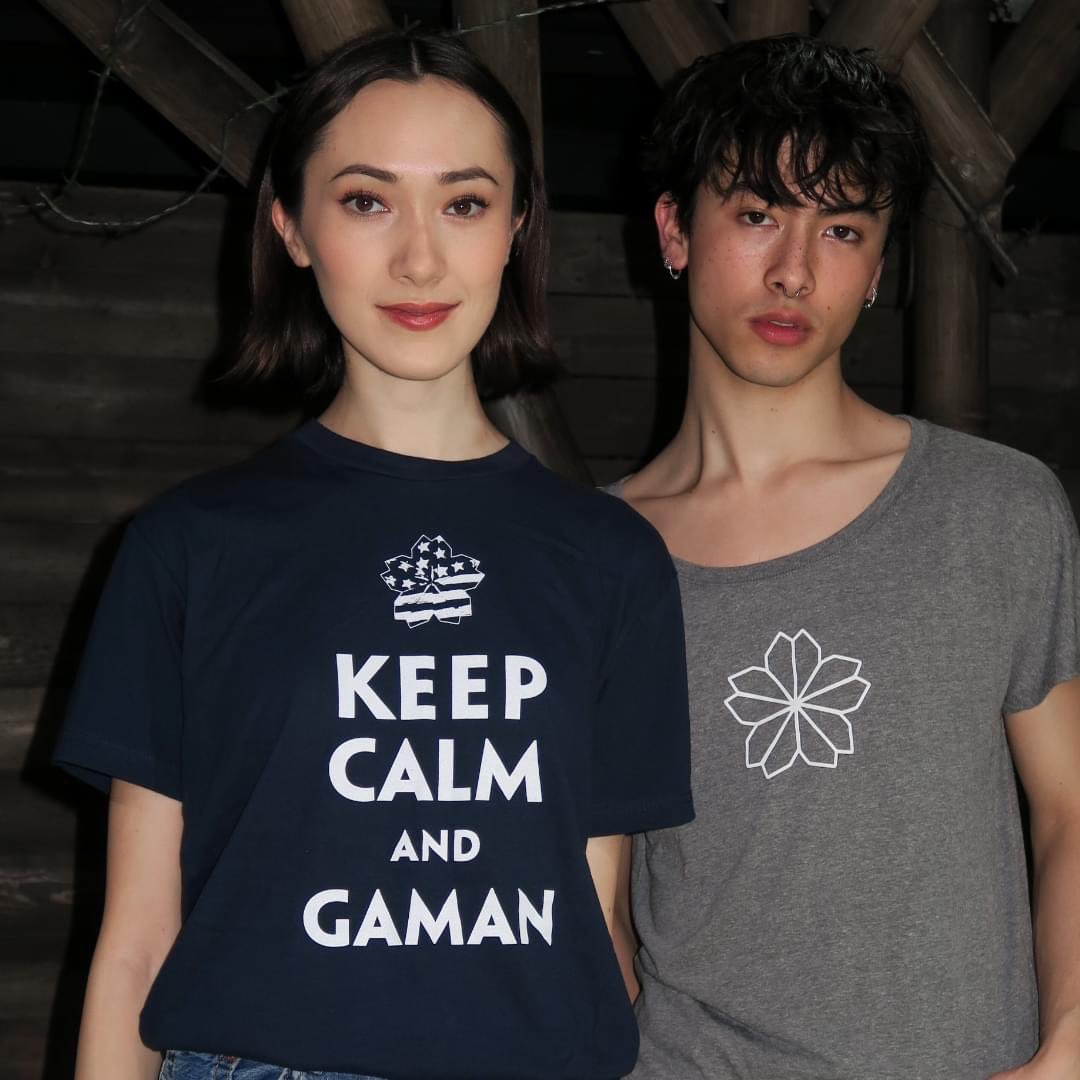 HURRY!! You only have 3 weeks left to see Allegiance and the chance to purchase some of our amazing merch. Here we are, “modeling” some of it. Tix: allegiancemusical.com