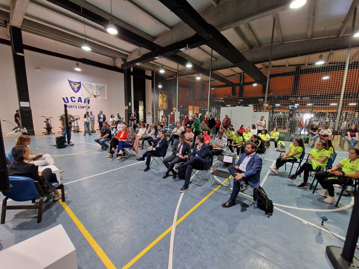 UCAM Universidad (@ucam) on Twitter photo 📸 Máxima expectación en <a href="/UCAMSportCenter/">UCAM Sports Center</a> para escuchar a <a href="/VirginiiiaTr/">Virginia Torrecilla</a> en el Foro @Decyde360 📸 Máxima expectación en <a href="/UCAMSportCenter/">UCAM Sports Center</a> para escuchar a <a href="/VirginiiiaTr/">Virginia Torrecilla</a> en el Foro @Decyde360