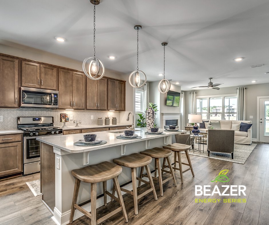 BeazerHomes's tweet photo. We’re kicking things off in our #BeazerEnergySeries with STAR homes! Our STAR homes are ENERGY STAR certified, Indoor airPLUS qualified, and undergo rigorous third-party inspections for top-notch performance. With Dupont™ Tyvek ® Weatherization Systems for superior durability and a state-of-the-art fresh air system, STAR homes outshine homes built only to energy code requirements. Don’t settle for less when you can have an ultimate living experience in a STAR home! #SurprisingPerformance
https://t.co/2UEeadrPf7