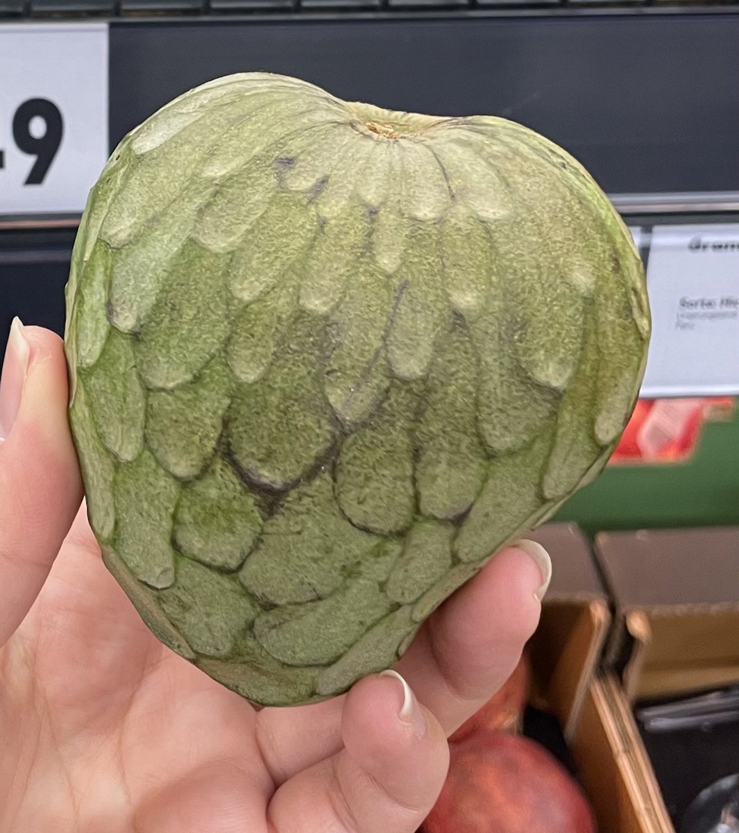 何これ美味しいの！？

チェリモヤって言うらしい🤔
来週挑戦してみよう https://t.co/tnmsKBKO6S