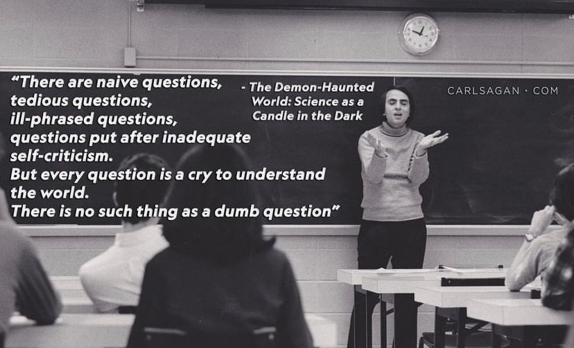 Always question.✌️