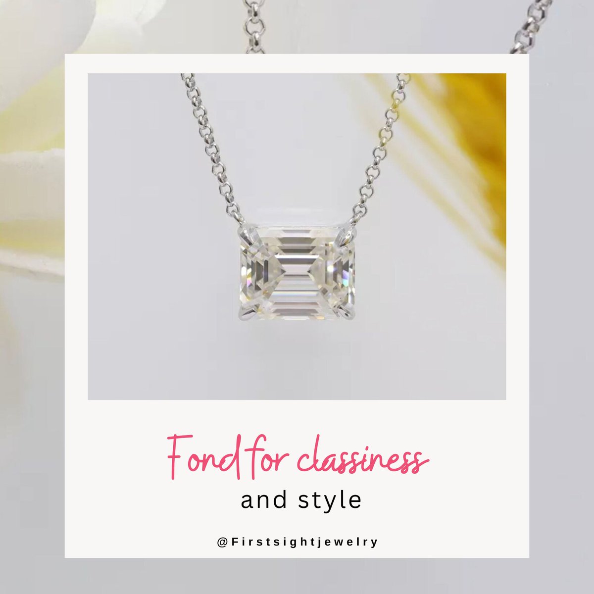 firstsightjewel's tweet image. With your exquisite jewelry and accessories, this one-of-a-kind Silver Emerald Cut Solitaire Necklace will glam up your look.
.
This necklace is available at First Sight Jewelry's Etsy site. etsy.com/shop/Firstsigh…
.
#firstsightjewelry #silveremeraldcutsolitairenecklace
