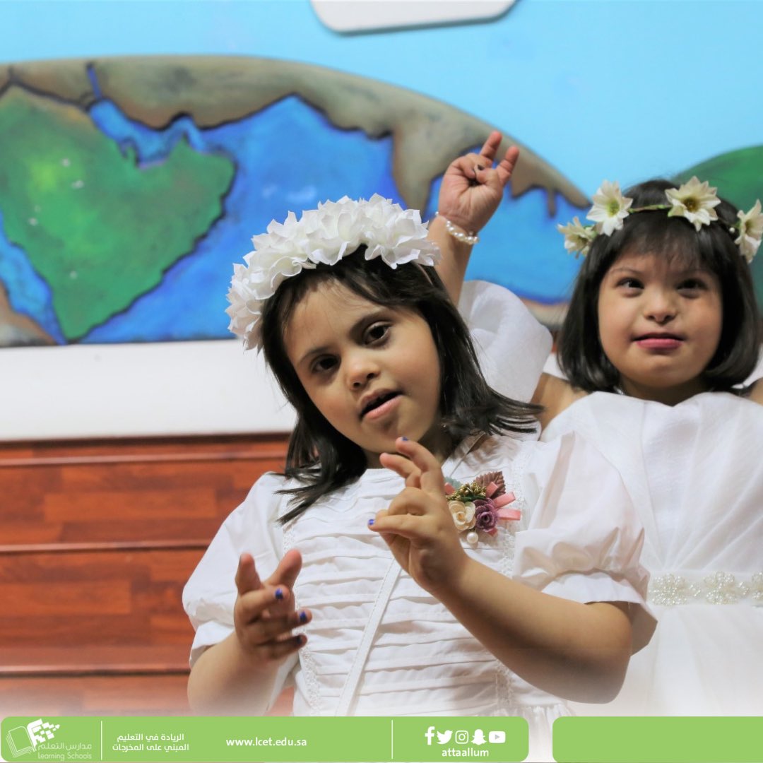 learningsen's tweet photo. جانب من الاحتفاء ب #اليوم_العالمي_لمتلازمة_داون المقام في مدارس التعلم النموذجية تحت اشراف مكتب تعليم قرطبة https://t.co/jrOl9lxtHx