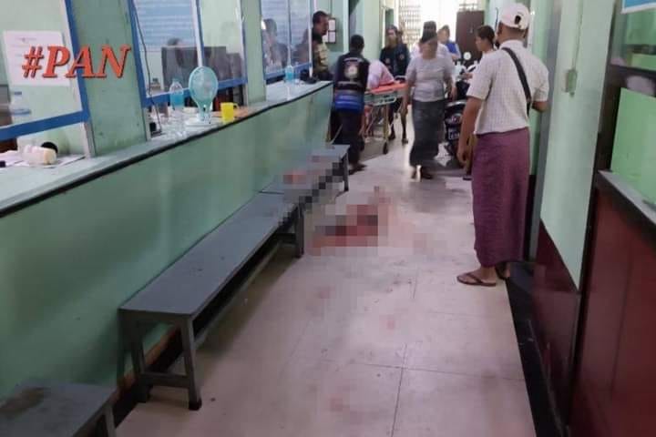 Myanmar_Now's tweet photo. မန္တလေးမြို့ရှိ ပို့ဆောင်ရေးစီမံကိန်းရုံး ဗုံးပစ်တိုက်ခိုက်ခံရပြီး ၄ ဦးဒဏ်ရာရ
https://t.co/sj7wqT8wFl
#ဗုံးပစ်တိုက်ခိုက် #မန္တလေးအခြေစိုက် #မြို့ပြပြောက်ကျားအဖွဲ့ https://t.co/xdJRWD6qMT
