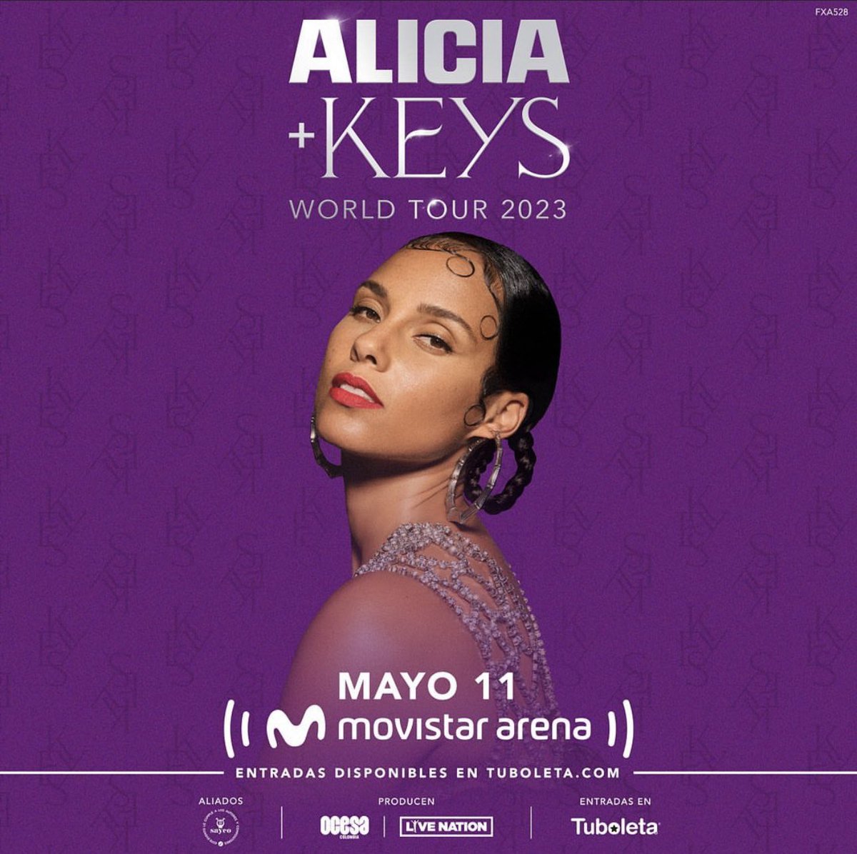Miguel_G_1_1's tweet image. Wow Alicia Keys en el Movistar Arena en Mayo 😱😉