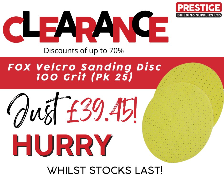 Our HUGE clearance sale is still on! Don't miss out, stocks are dropping fast! Phone exclusive offer- call to speak to your account manager today! ☎01706 249 565 #plasterer #buildingmaterials #tools #buildingsupplies #roofing #roofer #tradesmen #tradesman #builders