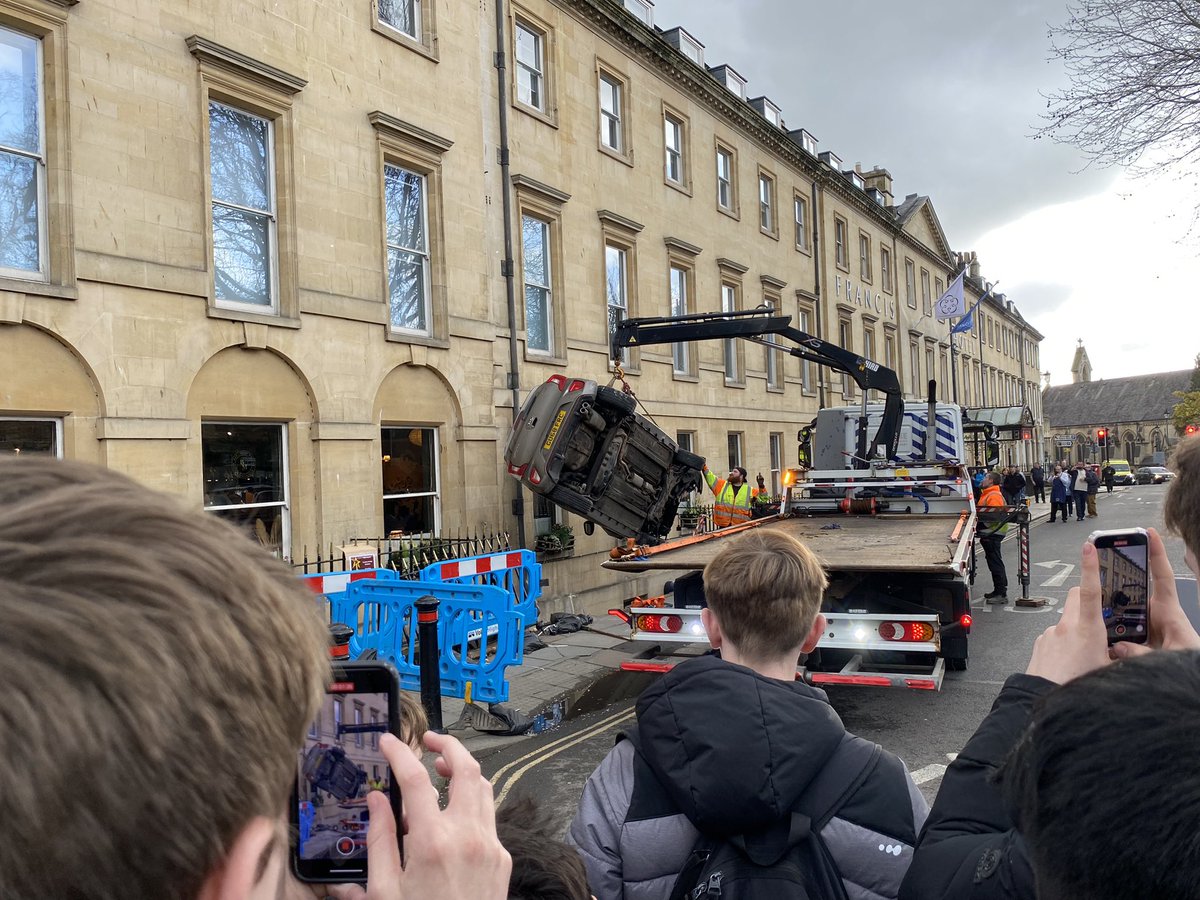 The famous car has been removed <a href="/FrancisHotel/">Francis Hotel Bath</a> <a href="/BathEcho/">Bath Echo</a>