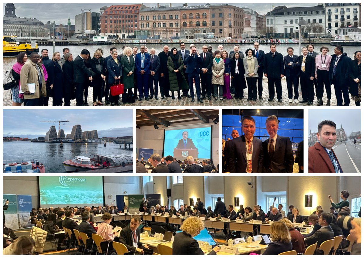 manjeetdhakal's tweet photo. The Climate Ministerial meeting hosted by the Egyptian #COP28 and incoming #COP28UAE Presidencies, along with Denmark's Minister of Energy and Climate, concluded today in Copenhagen reaffirming the commitment to urgently implement climate action during this #CriticalDecade. https://t.co/282zr1b5mi