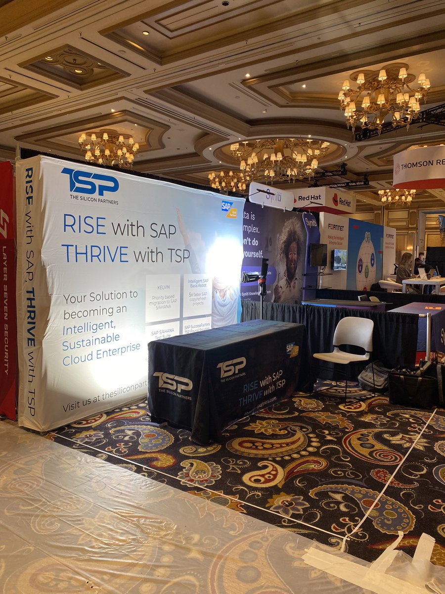 We are ready at Booth 455 for #sapinsider2023 ! Stop by and talk to our experts about your SAP needs and go home with a gift from us ! #sapinsider #sap