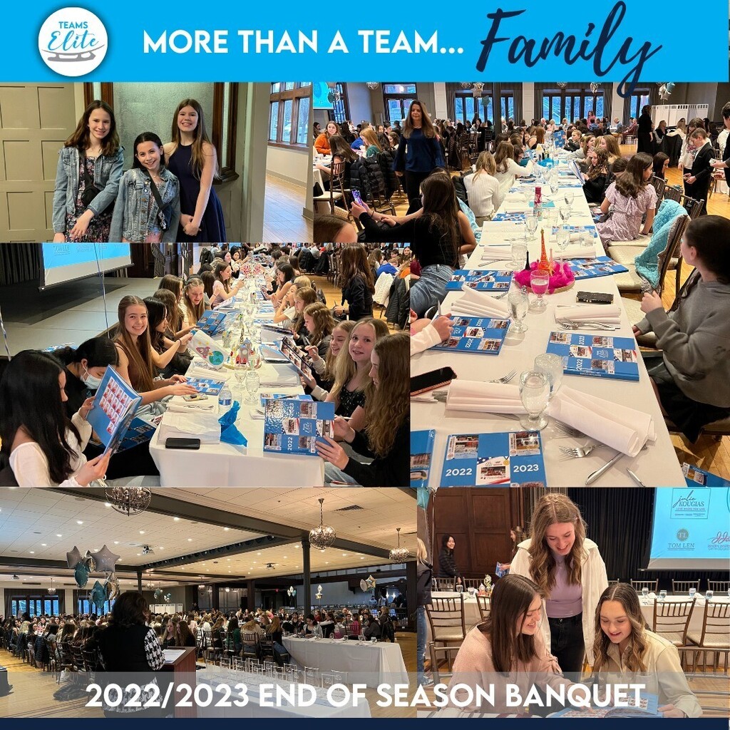 So much fun coming together for our end of season banquet. Go Teams Elite!
 #morethanateamfamily #morethanateam #synchro #synchroskating