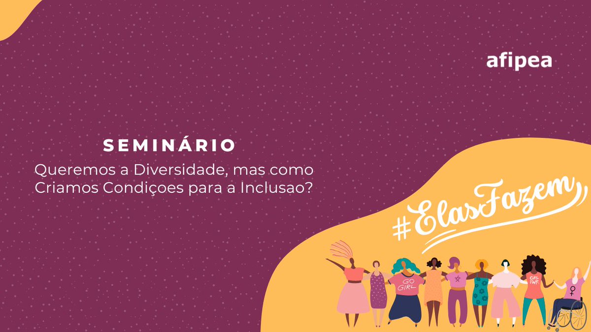 Afipea's tweet photo. 🗣️ Queremos a Diversidade mas como Criamos as Condições para a Inclusão?‼️ Confira o vídeo produzido pelo Coletivo de Mulheres da Afipea! 
#ElasFazem #Ipea #Afipea                          🔗Assista aqui: https://t.co/d9h5wgGI6F https://t.co/xSmP2CHgxD