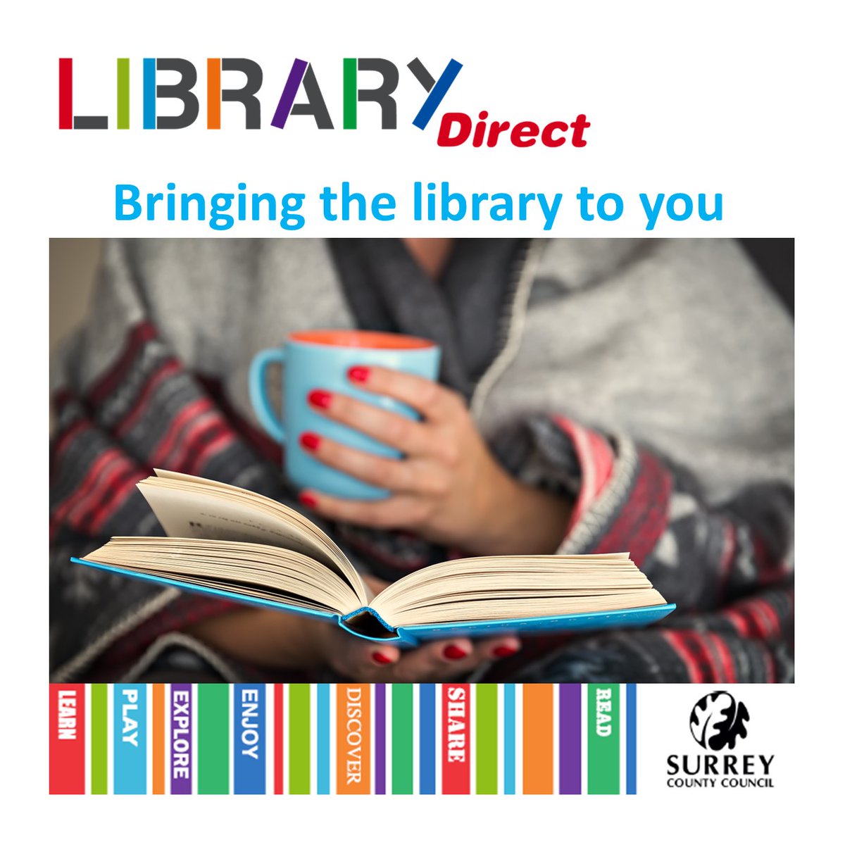 HorleyLibrary's tweet image. Know someone in the Horley area who loves reading but finds it hard to get to the library? We can help!
Our lovely #LibraryDirect volunteers can reserve, collect &amp;amp; deliver books to their door.
Click tinyurl.com/ycx8cm8j or call 01372 833165 (Mon-Fri)
@SurreyLibraries