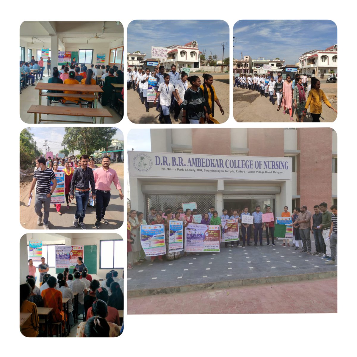 World TB Day Celebration Rally and TB  Awareness IEC at Dahegm Nursing college. Dahegam, Gandhinagar "Yes we can and TB"  
<a href="/CollectorGnr/">Collector & District Magistrate, Gandhinagar</a>
<a href="/DdoGnagar/">DDO Gandhinagar</a>
<a href="/DDO_Gandhinagar/">District Panchayat Gandhinagar</a>
<a href="/PMOIndia/">PMO India</a>
<a href="/CMOGuj/">CMO Gujarat</a>
<a href="/NtepGuj/">TB Mukt Bharat - Gujarat</a>
<a href="/TBHDJ/">TB Harega Desh Jeetega</a>
<a href="/mansukhmandviya/">Dr Mansukh Mandaviya</a>
@Rushikeshmla
<a href="/cpohealth/">CPOHealth</a>
<a href="/NHMGujarat/">NHM Gujarat</a>
<a href="/OfficerIec/">IEC: SBCC cell-Gujarat</a>
<a href="/DsbccGnr/">DSBCC GANDHINAGAR</a>