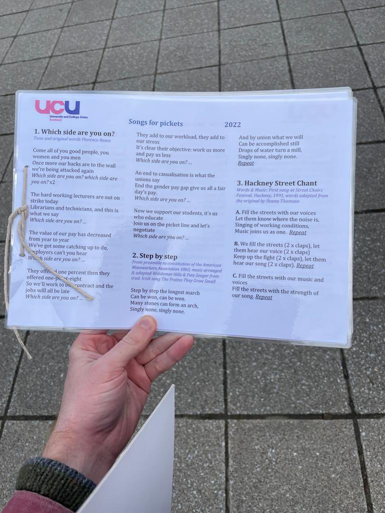UNISON Scotland Higher Education tweet media
