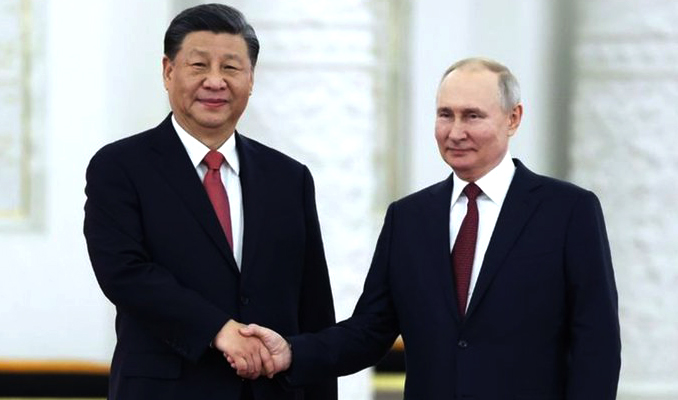 finansingundemi's tweet photo. Çin ve Rusya liderlerinin kritik görüşmesi sona erdi #cinping #putin - https://t.co/atBQQIJHM6 https://t.co/AHo0K9SeKZ