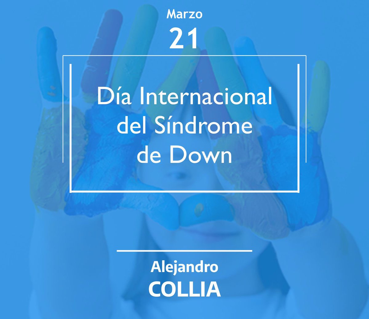 ACollia's tweet photo. En el #DíaMundialDelSíndromeDeDown hay que continuar trabajando por la inclusión de personas con este síndrome y profundizar en la promoción de sus derechos. 

“Con nosotros, no para nosotros” ❤️ https://t.co/o17Mi6jCjd