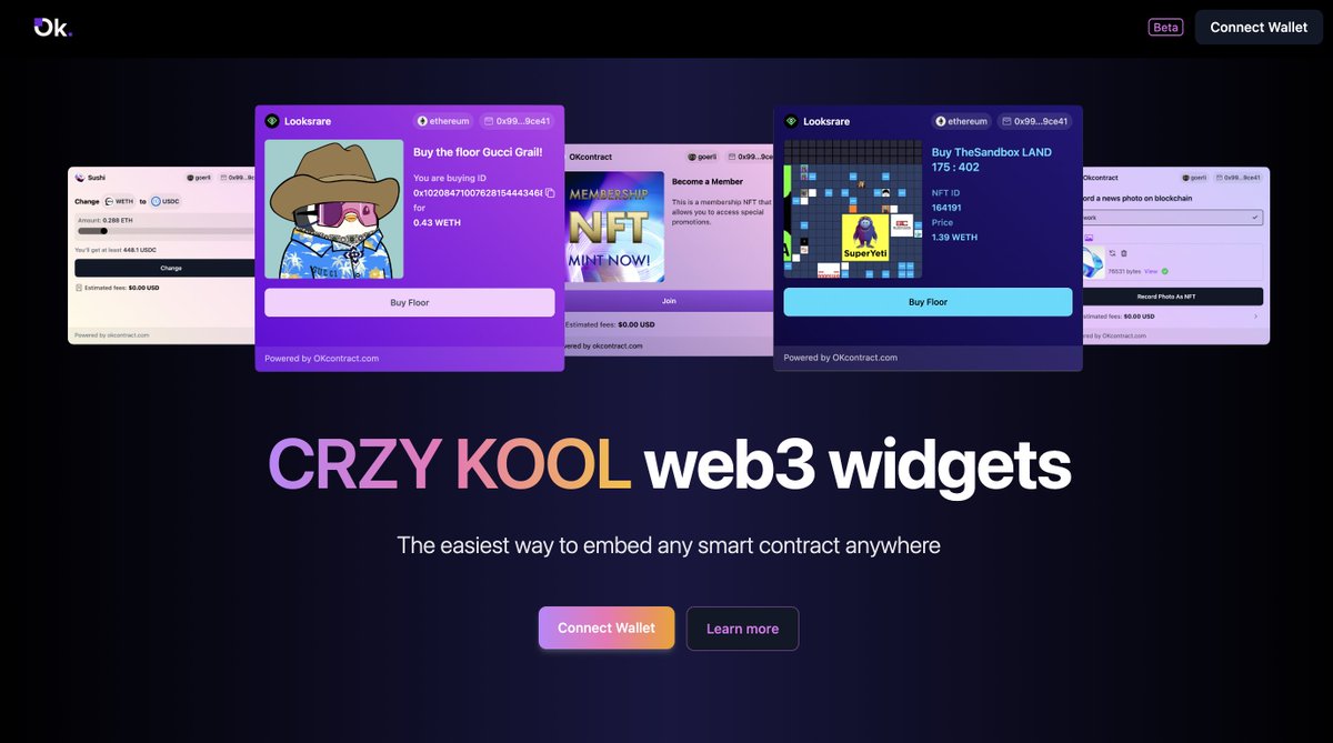 Filecoin's tweet photo. Introducing @okcontract. OKcontract helps web3 builders take control of lead generation. #FILVC

Learn more: https://t.co/lMX37N6svV https://t.co/q0VYZVkD6e