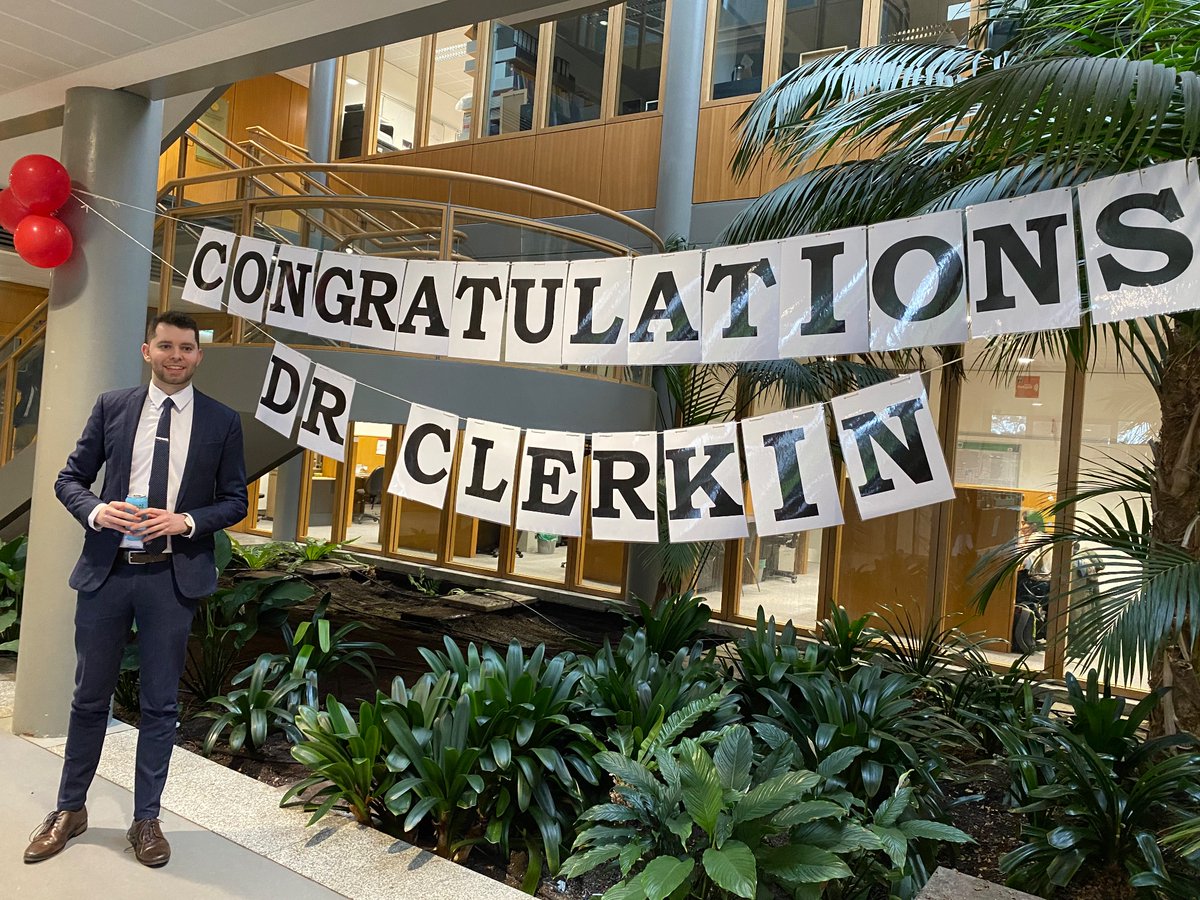 Congratulations to Dr. Shane Clerkin on completing his viva. What an amazing achievement 🎉🧫🔬👨‍🔬 @UCD_Conway @UCD_SBBS @ShaneClerkin12