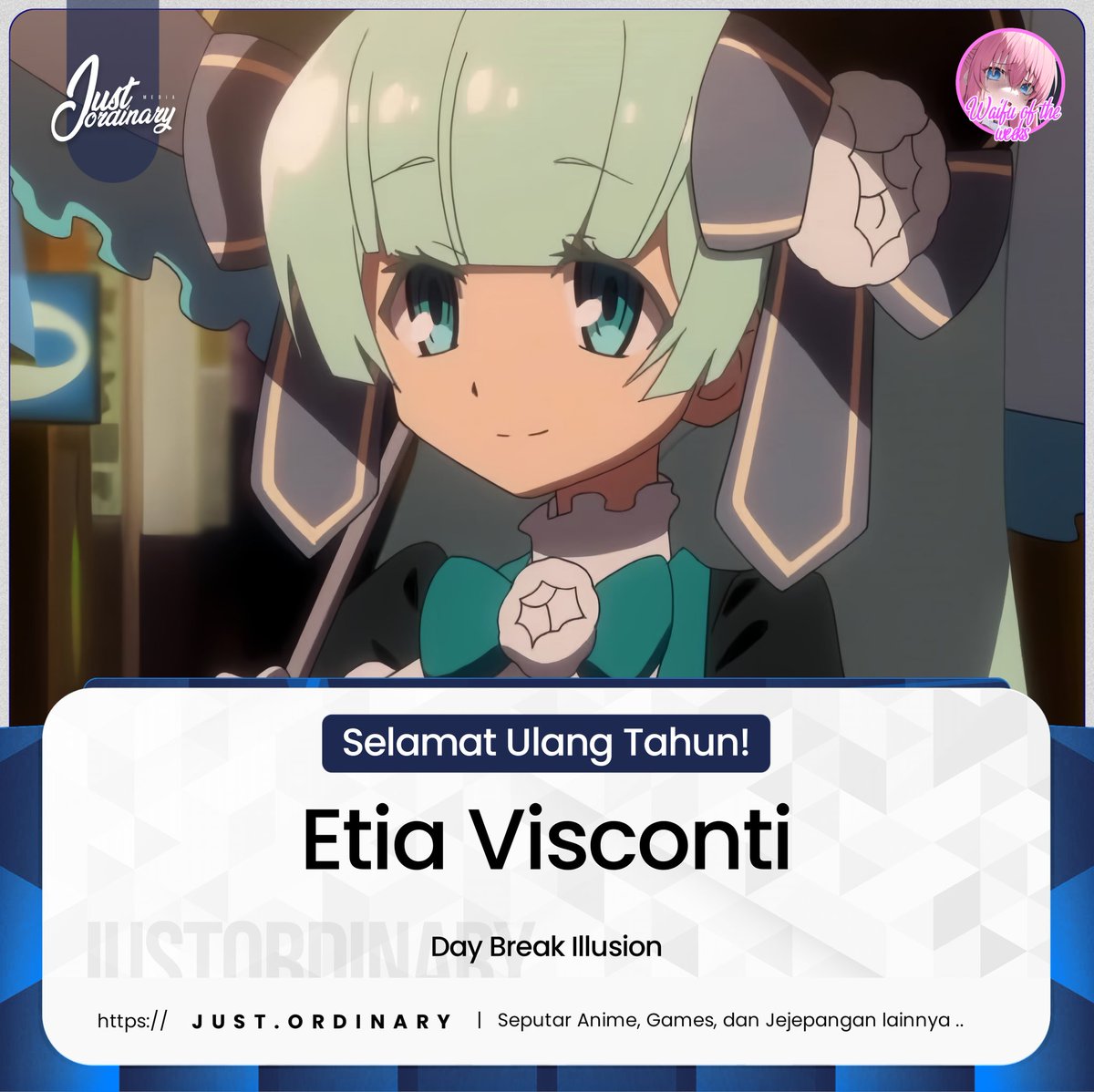 JustOrdinaryid's tweet image. #wakanagojo #cccodegeass #noelle #etiavisconti #haruonodera #normanthepromisedneverland #valtaoi #waifu #wibu #otaku