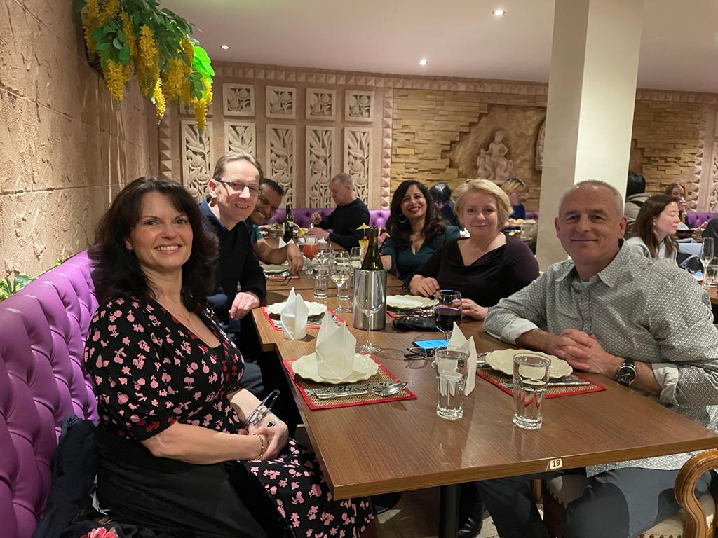 Here are our Directors Adam, Vernon and Manish, together with their partners, celebrating four years since AI Digital was established and began trading on 18 March 2019.

Happy 4th Birthday to us! 🥂

<a href="/MVermaUK/">Manish Verma</a> <a href="/joneses102/">Vernon Jones</a>