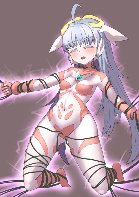 体の塗りと電撃のエフェクトに悩む 