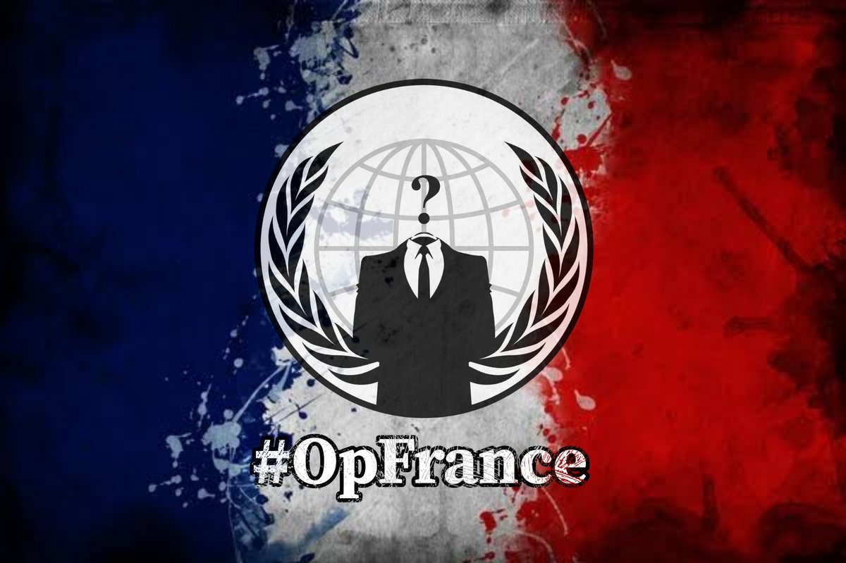 France Hello citizens of the world. Due to the latest events taking place under @EmmanuelMacron, we are kicking off #OpFrance. The actions will be aimed against the current French government in support of the people who are on the streets to fight for their rights. #Anonymous