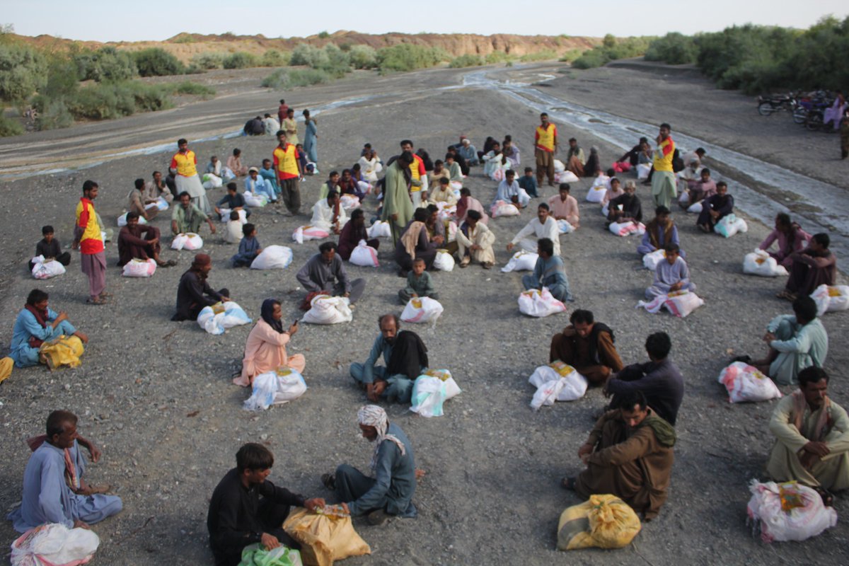 LWTlasbela's tweet photo. Alhamdulillah, the distribution of ration bags has started  regarding Ramadan Sharif.
Today, our team distributed 200 Ration Bags to the poor and needy people of Mountain area Balochistan. https://t.co/DlAwEVcpr7