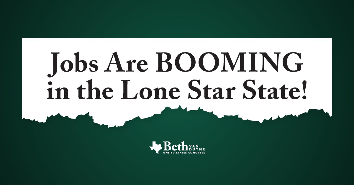 Beth Van Duyne on Twitter " Job Growth Booming economy Ongoing success