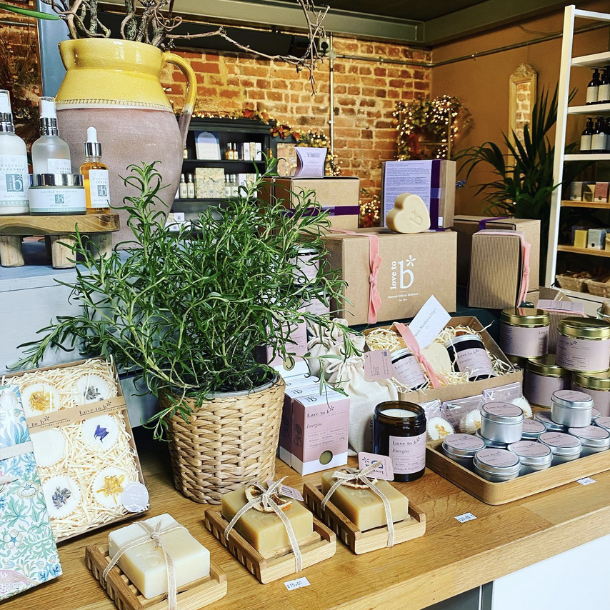 Spring really is in the air today with the scents wafting through our courtyard from our gorgeous independent skincare &amp; beauty store <a href="/LovetobSkincare/">Love to b skincare</a>