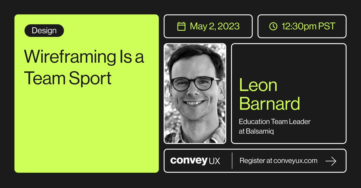 “Who is responsible for creating wireframes?”

Hot debate, but what if the question isn’t WHO should wireframe, but WHAT and HOW they should wireframe?

I’m breaking it down in my talk <a href="/ConveyUX/">ConveyUX</a> on May 2, and I’d love to see you there: conveyux.com/register/